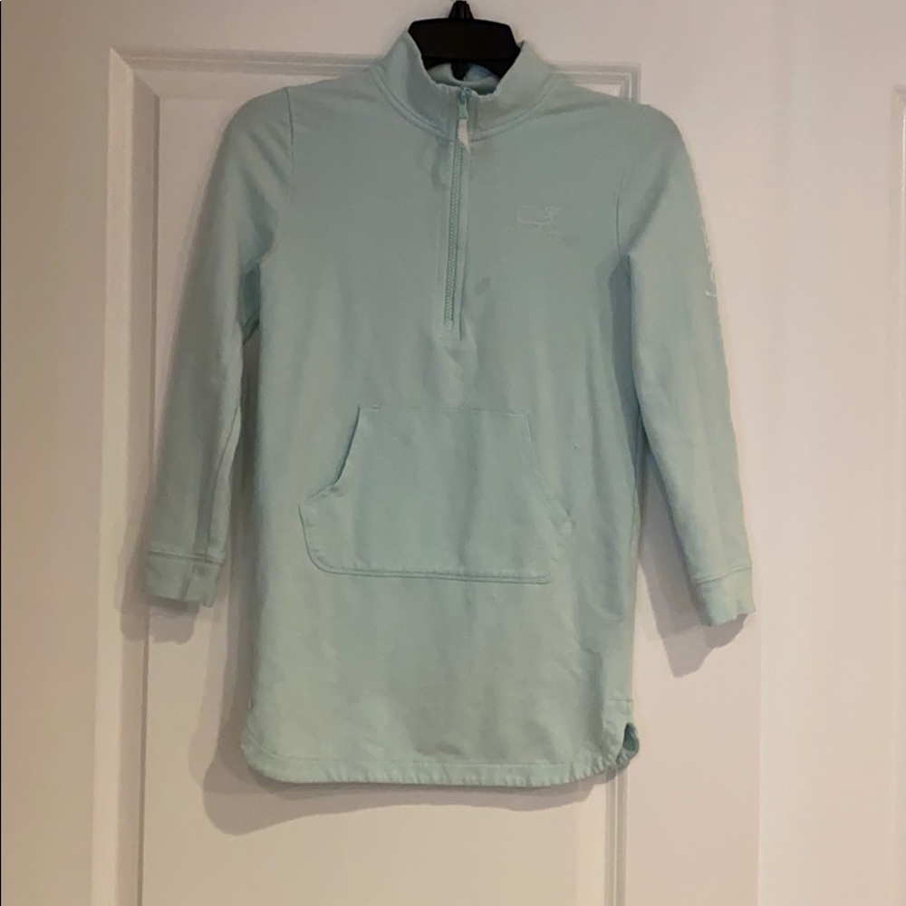 Girls vineyard Vines long sleeves swim coverup